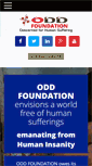 Mobile Screenshot of oddfoundation.org